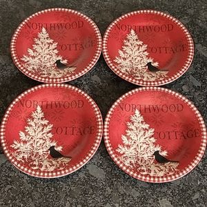 222 Fifth International Fine China Dessert/Appetizer Plate Set